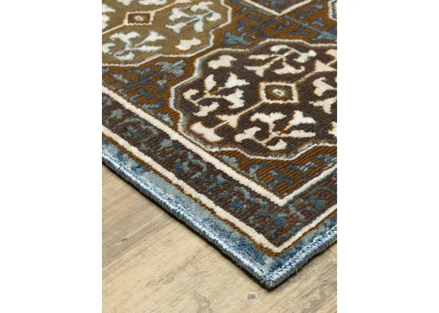 Ellington 3'10" x 5'5" Rust Rug