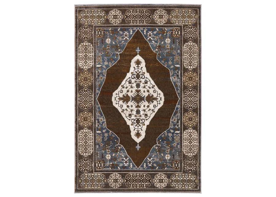 Ellington 3'10" x 5'5" Rust Rug