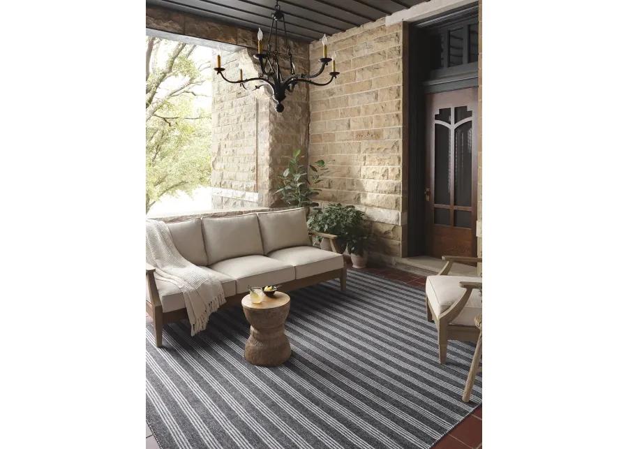 Charlie Charcoal/Grey 9'3" x 13' Area Rug by Magnolia Home by Joanna Gaines x Loloi