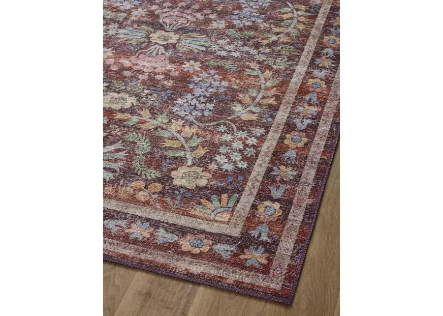 Maison MAO06 Red 7'6" x 9'6" Rug