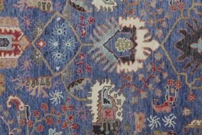 Beall 6708F Blue/Red 3'6" x 5'6" Rug