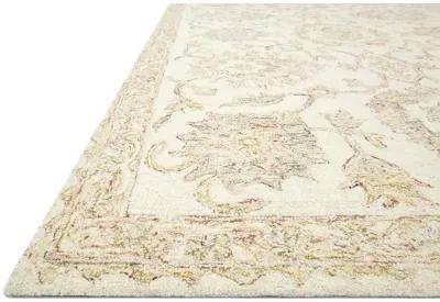 Norabel NOR04 Ivory/Blush 3'6" x 5'6" Rug