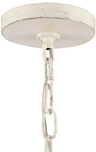 Quinn 24'' Wide 5-Light White Chandelier