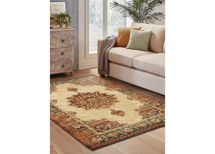 Juliette 5'3" x 7'3" Gold Rug