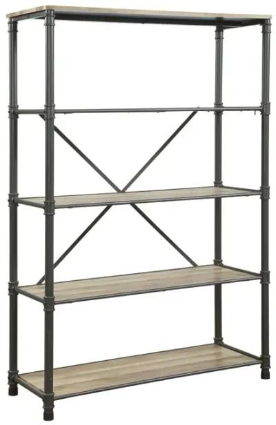 Itzel Bookshelf In Oak & Sandy