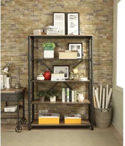 Itzel Bookshelf In Oak & Sandy