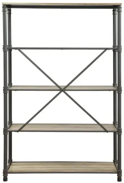 Itzel Bookshelf In Oak & Sandy