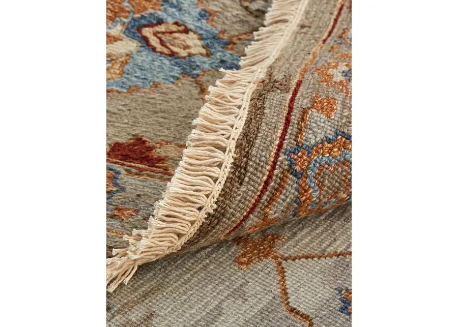 Leylan 0583F 7'9" x 9'9" Brown/Tan/Gray Rug