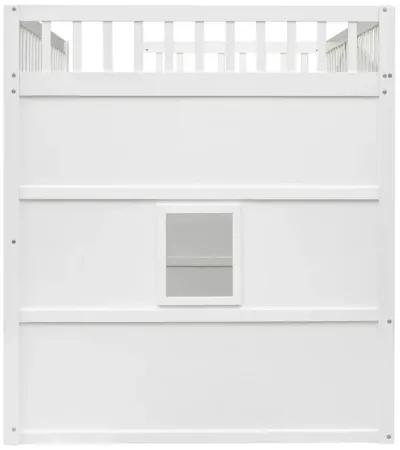 Merax House Loft Bed with Ladder