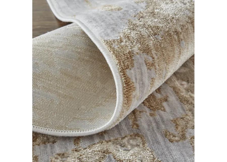 Laina 39G5F Tan/Ivory 3' x 10' Rug