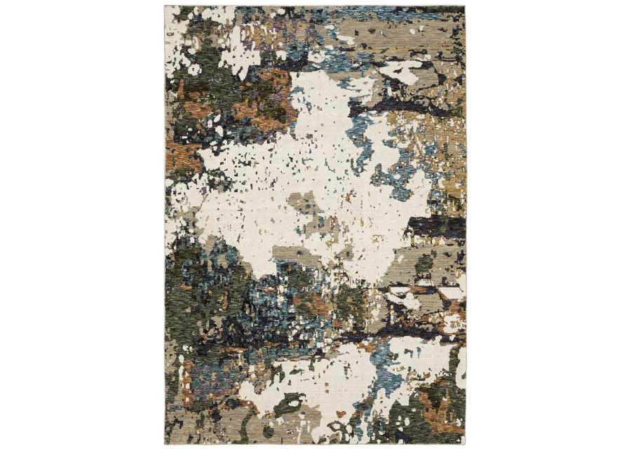 Evolution 3'3" x 5'2" Ivory Rug