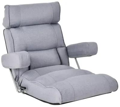 Hivvago Adjustable Folding Sofa Chair with 6 Position Stepless Back