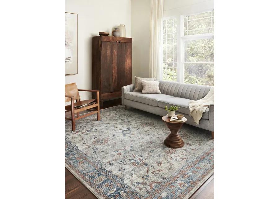 Bianca BIA05 Dove/Multi 7'11" x 10'6" Rug