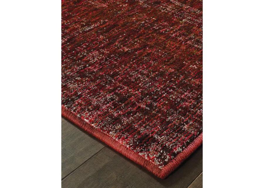 Atlas 2'3" x 8' Red Rug