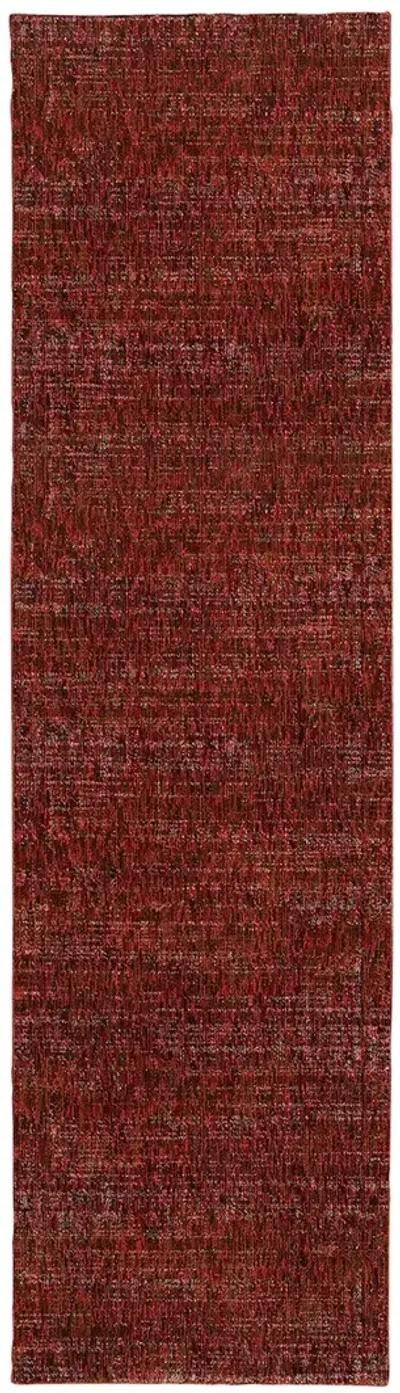 Atlas 2'3" x 8' Red Rug