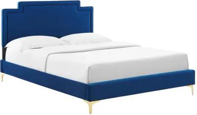 Modway - Liva Performance Velvet Twin Bed