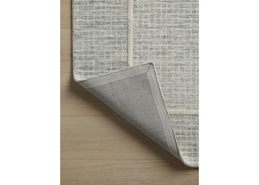 Briggs BRG-01 Mist / Ivory 3''6" x 5''6" Rug by Chris Loves Julia