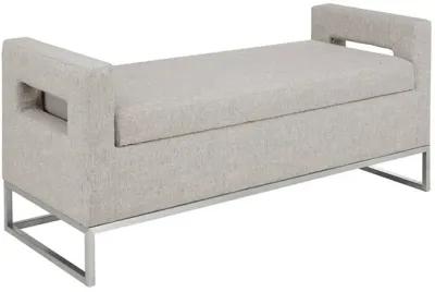 Gracie Mills Brenda Upholstered Storage Bench