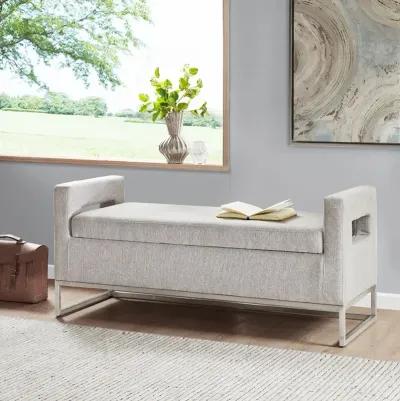 Gracie Mills Brenda Upholstered Storage Bench