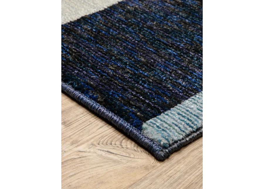 Strada 5'3" x 7'3" Blue Rug