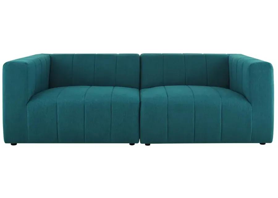 Bartlett Upholstered Fabric 2-Piece Loveseat