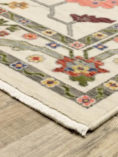 Lucca 9'10" x 12'10" Ivory Rug