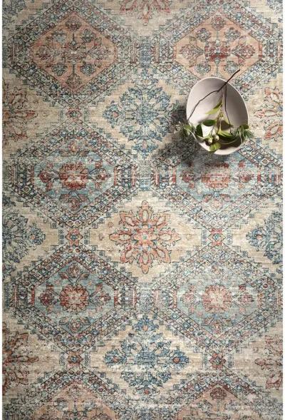 Elise ELI02 Multi/Blue 5'3" x 7'9" Rug