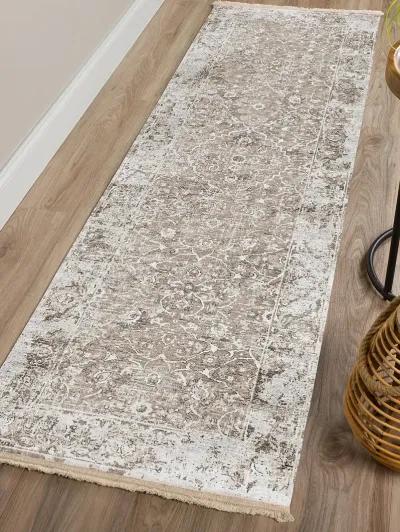 Marbella MB2 Taupe 2'3" x 10' Rug