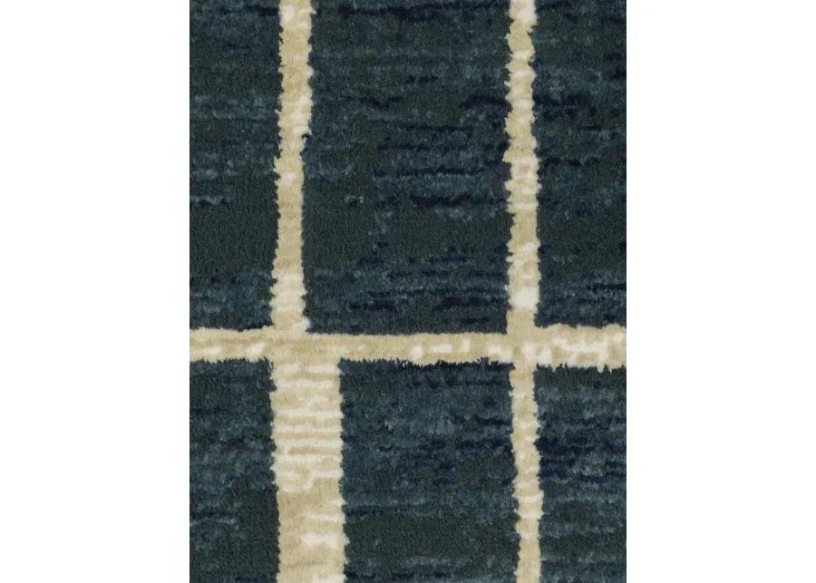 Reed 7'10" x 10'10" Blue Rug