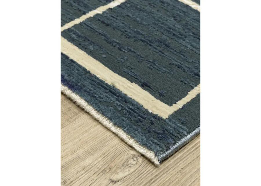 Reed 7'10" x 10'10" Blue Rug