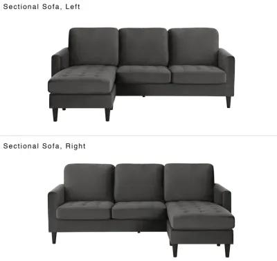 Strummer Reversible Sectional Sofa Couch