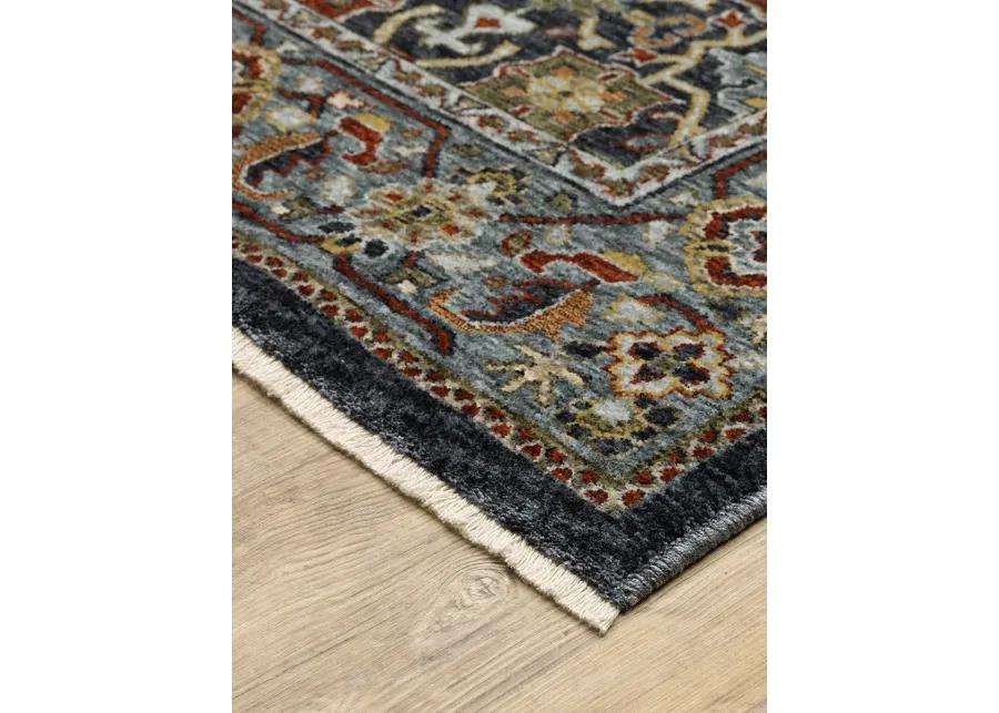 Aberdeen 5'3" x 7'6" Blue Rug