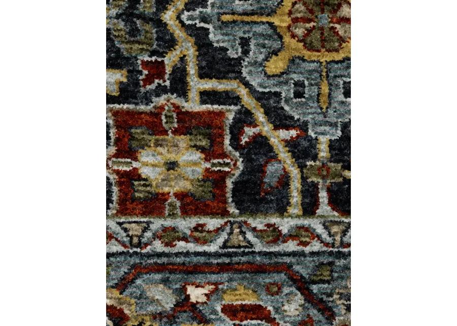 Aberdeen 5'3" x 7'6" Blue Rug