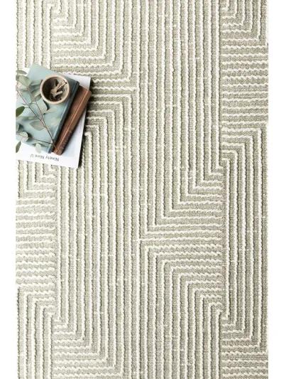 Newton NET04 Sage/Ivory 3'6" x 5'6" Rug