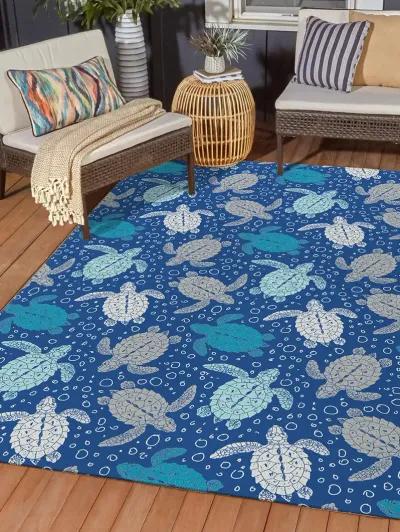 Seabreeze SZ13 Navy 30" x 46" Rug