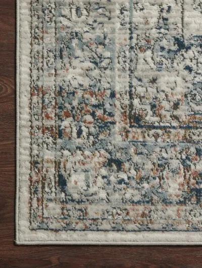 Bianca BIA10 Ivory/Ocean 6'7" x 9'2" Rug