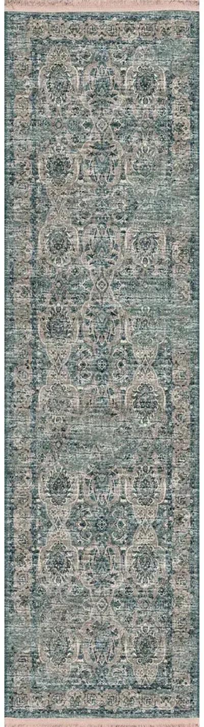 Marbella MB5 Mineral Blue 2'3" x 7'6" Rug