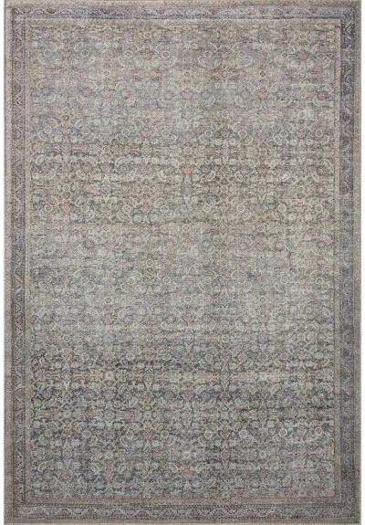 Adrian ADR04 Denim/Multi 5' x 7'6" Rug