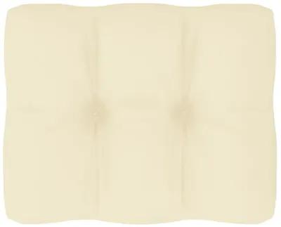 vidaX Pallet Sofa Cushion Cream 19.7"x15.7"x4.7"