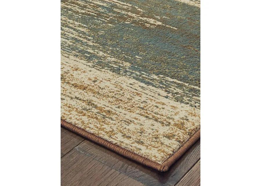 Laurel 5'3" x 7' Brown Rug