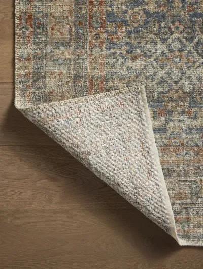 Heritage HER-12 Blue / Rust 2''0" x 3''0" Rug by Patent Pending