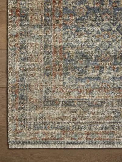 Heritage HER-12 Blue / Rust 2''0" x 3''0" Rug by Patent Pending