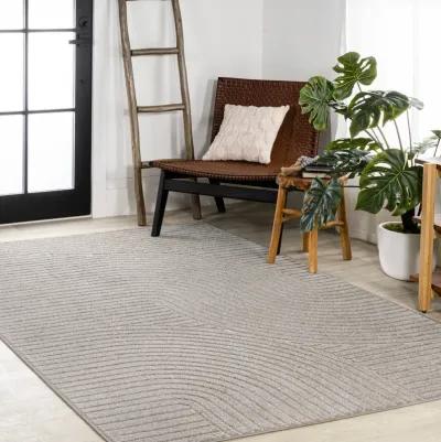 Skagen Minimalist Curve Geometric Area Rug