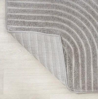 Skagen Minimalist Curve Geometric Area Rug