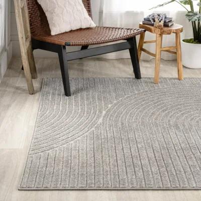 Skagen Minimalist Curve Geometric Area Rug