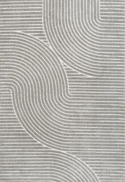 Skagen Minimalist Curve Geometric Area Rug