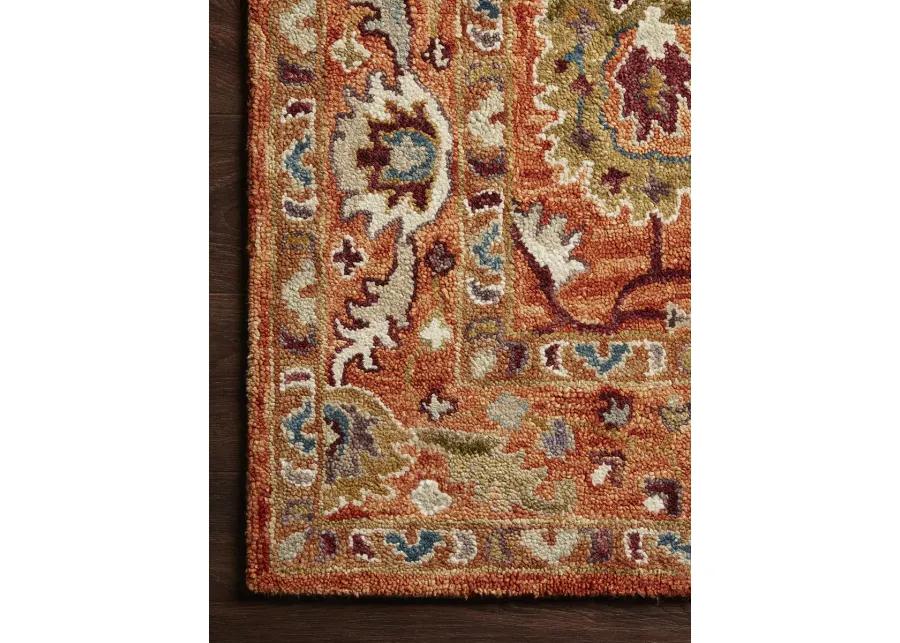 Padma Orange/Multi 9'3" x 13' Rug