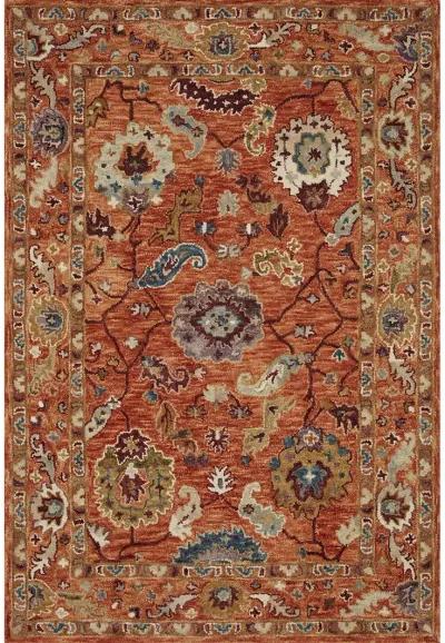 Padma Orange/Multi 9'3" x 13' Rug