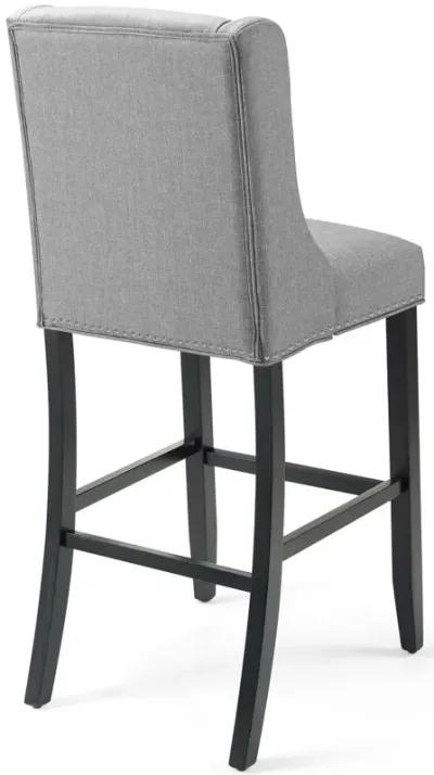 Baron Upholstered Fabric Bar Stool