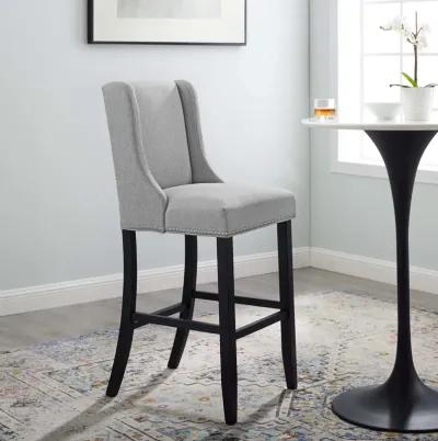 Baron Upholstered Fabric Bar Stool